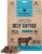 Vital Essentials Freeze Dried Dog Food, Raw Beef Crunchy Mini Nibs | Complete Meal or Topper | 96% Beef, Organs & Bone | Limited Ingredient, High Protein, Grain Free Dry Dog Food | 14 oz Bag