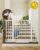 Cumbor 30-46″ Baby Gate for Stairs, Toddler Safety Essentials for The House, Auto Close Dog Gate for Doorways, Mom’s Choice Awards Winner-Easy Install Pressure Mounted Pet Gates for Dogs, White