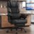 Vonesse Big and Tall Office Chair, Desk Chair with Soft Adjustable Armrests, Ergonomic High Back Gaming Chair with Lumbar Support, Executive Computer Chairs with Footrest (PU Leather, Black)