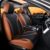 FLORICH Leather Seat Covers, Front Seat Covers,Waterproof Seat Cover for Cars, 2PCS Luxury Leatherette Brown Car Seat Cushion, Automotive Seat Covers for Sedan SUV Pick-up Truck