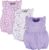 Onesies Brand Baby Girls’ 3-pack Romper