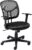 Amazon Basics Breathable Mesh Mid-Back Office Desk Chair with Armrests, Lumbar Support, 360-Degree Swivel, Adjustable-Height, Black