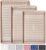 HONGBAKE Baking Sheet Pan Set of 3, Cookie Sheets for Oven, Nonstick Half/Quarter/Jelly Roll Pans with Diamond Texture Pattern, 0.8mm Thick Heavy Duty Cookie Tray, Champagne Gold